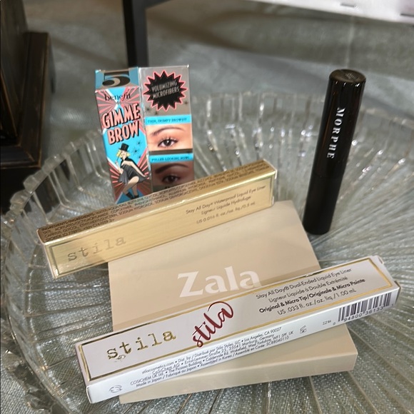 Stila Benefit Morphe Zala Eye Makeup Bundle Palette with Mirror